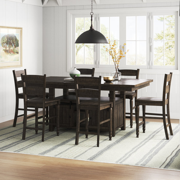 Sand & Stable Westhoff Counter Height Extendable Dining Set & Reviews